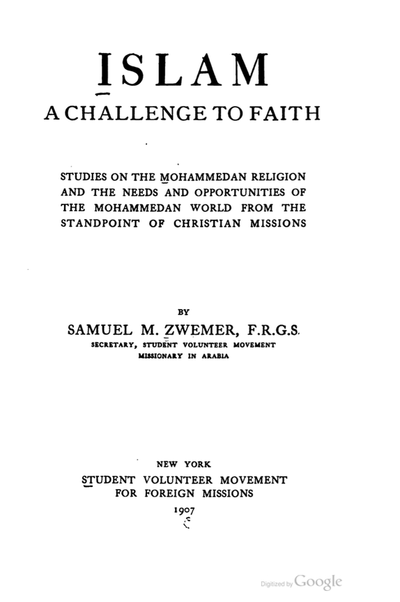 Photo of Islam–a Challenge to Faith